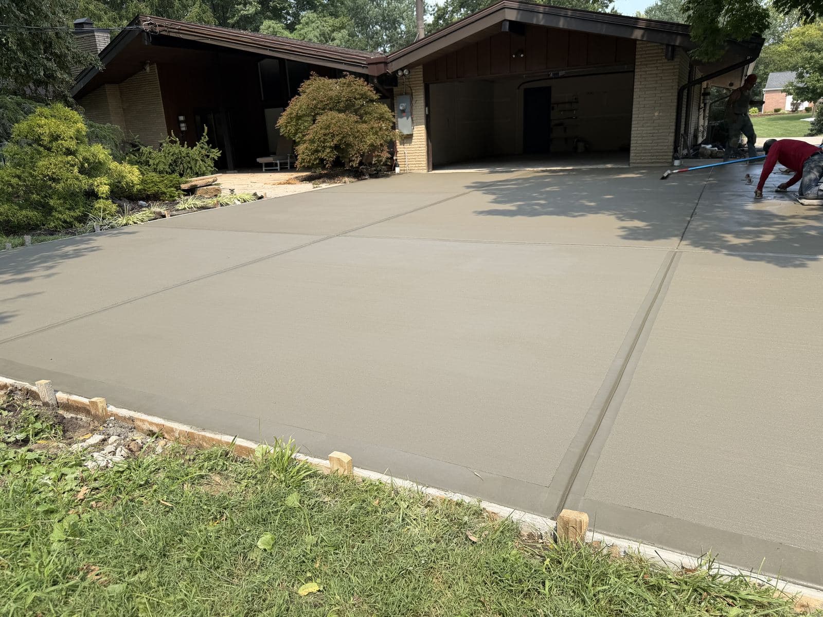 Complete Concrete Driveway Renovation
